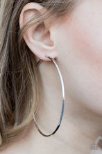 Load image into Gallery viewer, Meet Your Maker! - Silver Hoop Earrings