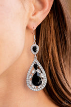 Load image into Gallery viewer, Posh Pageantry - Black Earrings