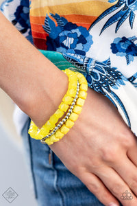 Vacay Vagabond - Yellow Bracelets