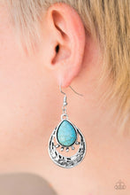 Load image into Gallery viewer, Take Me To The River - Blue Earrings