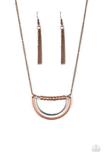 Load image into Gallery viewer, Artificial Arches - Copper (Mixed Metals) Necklace