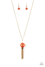 Load image into Gallery viewer, Belle of the BALLROOM - Orange Necklace