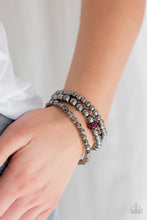 Load image into Gallery viewer, Noticeably Noir - Pink Set of Bracelets