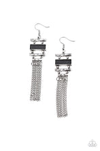 Load image into Gallery viewer, Stone Dwellings - Black Earrings
