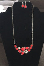 Load image into Gallery viewer, Breathtaking Brilliance - Red Necklace