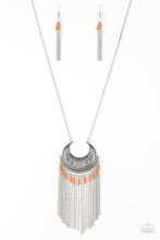 Load image into Gallery viewer, Desert Coyote - Orange Necklace