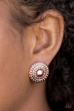 Load image into Gallery viewer, Call It Karma - Copper Post Earrings