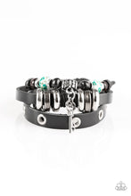 Load image into Gallery viewer, Time Works WANDERS - Black Bracelet