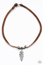 Load image into Gallery viewer, Every CAVEMAN For Himself - Brown Necklace