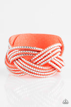 Load image into Gallery viewer, Big City Shimmer - Orange Bracelet