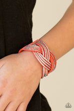 Load image into Gallery viewer, Big City Shimmer - Orange Bracelet