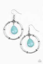 Load image into Gallery viewer, Stone Style - Blue Earrings