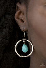 Load image into Gallery viewer, Stone Style - Blue Earrings