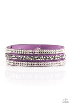 Load image into Gallery viewer, Mega Glam - Purple Bracelet
