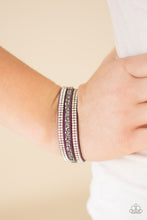 Load image into Gallery viewer, Mega Glam - Purple Bracelet
