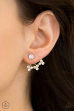 Load image into Gallery viewer, Big Reputation - Gold Double-Sided Post Earrings
