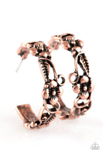 Load image into Gallery viewer, Garden County - Copper Hoop Earrings