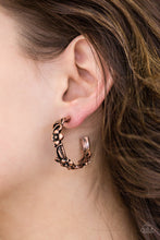 Load image into Gallery viewer, Garden County - Copper Hoop Earrings