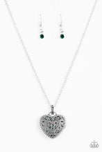 Load image into Gallery viewer, Charmingly Casanova - Green Necklace