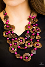Load image into Gallery viewer, Bahama Bungalow - Pink Necklace