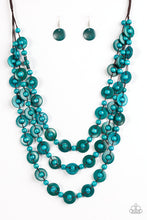 Load image into Gallery viewer, Bermuda Belle - Blue Necklace