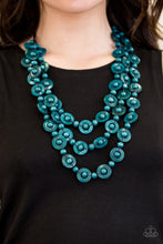 Load image into Gallery viewer, Bermuda Belle - Blue Necklace