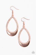 Load image into Gallery viewer, Make It REIGN - Copper Earrings