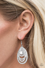 Load image into Gallery viewer, Youre The GLAM! - White Earrings