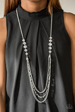 Load image into Gallery viewer, Turn It Up-Town - White Necklace