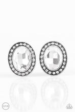 Load image into Gallery viewer, Titanic Treasure - White Clip-On Earrings