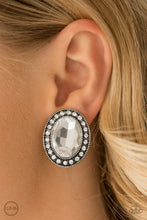 Load image into Gallery viewer, Titanic Treasure - White Clip-On Earrings