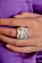 Load image into Gallery viewer, Six-Figure Flex - White Ring