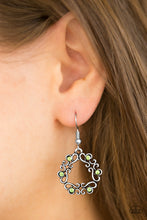 Load image into Gallery viewer, Whimsy Wreaths - Green Earrings