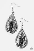 Load image into Gallery viewer, Wild Wilderness - Black Earrings