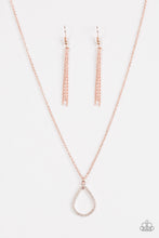 Load image into Gallery viewer, Timeless Twinkle - Rose Gold Necklace