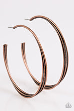 Load image into Gallery viewer, Fabulously Focused - Copper Hoop Earrings