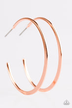 Load image into Gallery viewer, Classically Casual - Copper Hoop Earrings