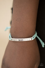 Load image into Gallery viewer, Careful What You Wish For - Blue Bracelet