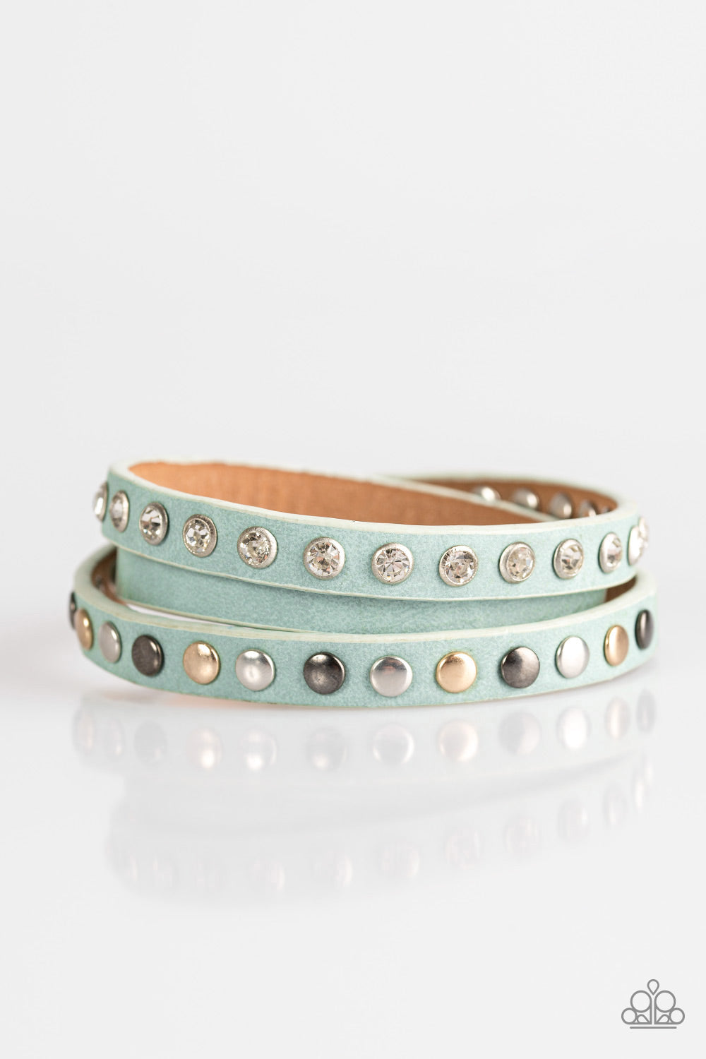Catwalk Casual - Blue Bracelet