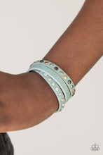 Load image into Gallery viewer, Catwalk Casual - Blue Bracelet