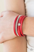 Load image into Gallery viewer, Catwalk Craze - Red Bracelet