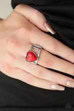 Load image into Gallery viewer, Rule With Your Heart - Red Ring