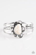 Load image into Gallery viewer, Sahara Sunflowers - White Bracelet