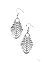 Load image into Gallery viewer, Right On TRACKER - Silver Earrings