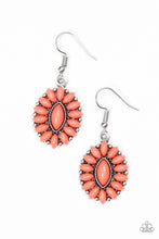 Load image into Gallery viewer, Spring Tea Parties - Orange Earrings