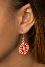 Load image into Gallery viewer, Spring Tea Parties - Orange Earrings
