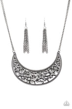 Load image into Gallery viewer, Moroccan Moon - Black Necklace