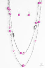 Load image into Gallery viewer, Hitting A GLOW Point - Purple Necklace