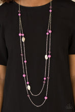 Load image into Gallery viewer, Hitting A GLOW Point - Purple Necklace