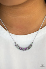 Load image into Gallery viewer, Flying Colors - Purple Necklace
